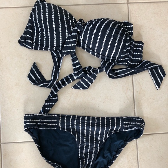 Seafolly Other - Seafolly Two Piece Halter Bandeau Swimsuit